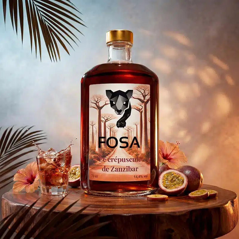 punch hibiscus fruit de la passion